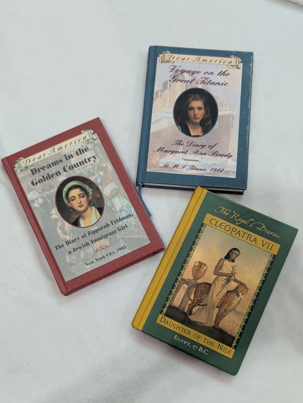 Set Of 3 Dear America Hardcover Books